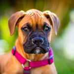 Ein Tier Portrait von unserer Boxer Hündin