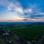 Panorama übern Werra-Suhl-Tal, Thüringen, Deutschland